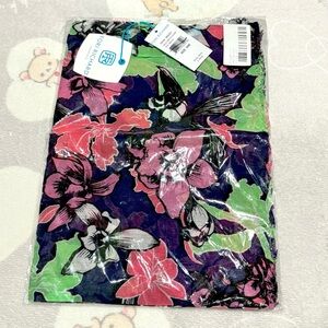 NEW Hawaii Tori Richard Floral Wild Orchid Scarf